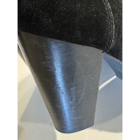 Joie Women’s Size 40 Black Suede Booties Boots Boho Festival Classic READ - Picture 10 of 16